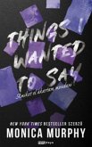 Things I wanted to say (eBook, ePUB)