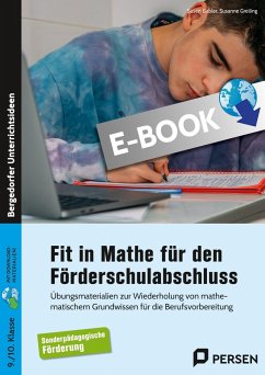 Fit in Mathe für den Förderschulabschluss (eBook, PDF) - Gabler, Susen; Greiling, Susanne
