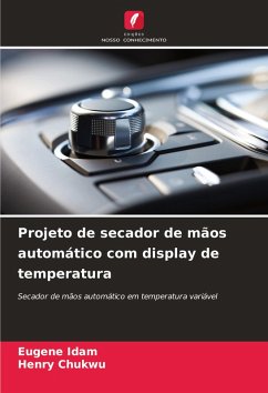Cover Projeto de secador de mãos automático com display de temperatura