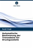 Automatische Bestimmung der Trennebene für Druckgussteile