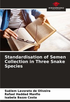 Cover Standardisation of Semen Collection in Three Snake Species