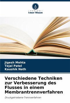 Cover Verschiedene Techniken zur Verbesserung des Flusses in einem Membrantrennverfahren