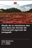 Étude de la résistance des sols dans les fermes de l'Université agricole de Junagadh