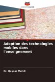 Adoption des technologies mobiles dans l'enseignement