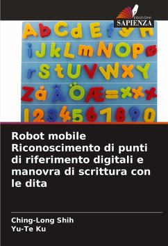 Cover Robot mobile Riconoscimento di punti di riferimento digitali e manovra di scrittura con le dita