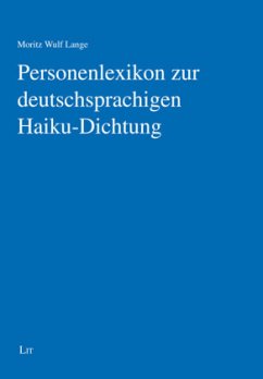 Personenlexikon zur deutschsprachigen Haiku-Dichtung - Lange, Moritz Wulf