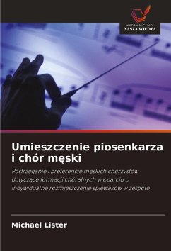 Cover Umieszczenie piosenkarza i chór m¿ski