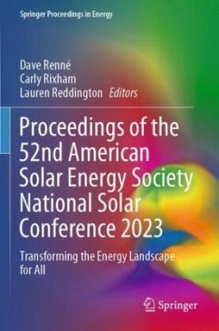 Proceedings of the 52nd American Solar Energy Society National Solar Conference 2023