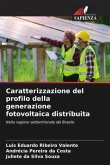 Caratterizzazione del profilo della generazione fotovoltaica distribuita