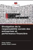 Divulgation de la responsabilité sociale des entreprises et performance financière