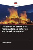 Détection et effets des radionucléides naturels sur l'environnement