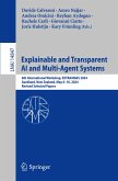 Explainable and Transparent AI and Multi-Agent Systems