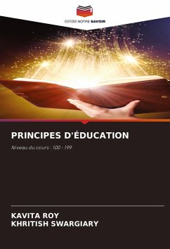 Cover PRINCIPES D'ÉDUCATION