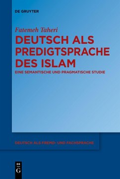 Deutsch als Predigtsprache des Islam Cover Deutsch als Predigtsprache des Islam