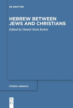 Cover Hebrew between Jews and Christians