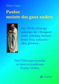 Paulus meinte das ganz anders (eBook, ePUB)