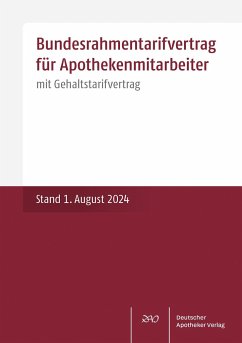 Cover Bundesrahmentarifvertrag für Apothekenmitarbeiter