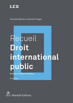 Recueil : Droit international public (eBook, PDF) - Besson, Samantha; Ziegler, Andreas R.