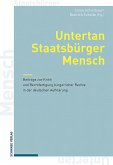 Untertan, Staatsbürger, Mensch (eBook, PDF)