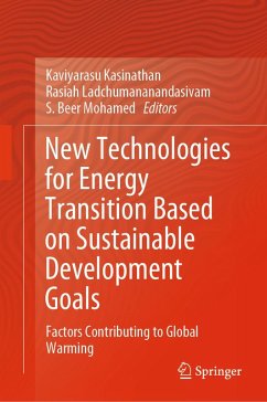 Cover New Technologies for Energy Transition Based on Sustainable Development Goals (eBook, PDF)