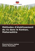 Méthodes d'établissement du riz dans le Konkan, Maharashtra