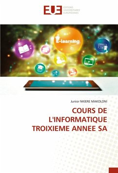 Cover COURS DE L'INFORMATIQUE TROIXIEME ANNEE SA