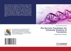 The Qur'anic Translation for University Students of Translation The Qur'anic Translation for University Students of Translation