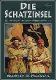 Die Schatzinsel (Illustriert & mit der legendären Schatzkarte) (eBook, ePUB)