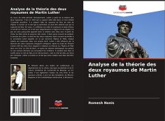 Cover Analyse de la théorie des deux royaumes de Martin Luther