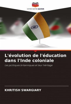 Cover L'évolution de l'éducation dans l'Inde coloniale