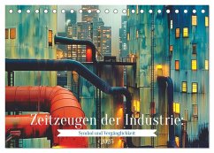 Zeitzeugen der Industrie: Symbol und Vergänglichkeit (Tischkalender 2025 DIN A5 quer), CALVENDO Monatskalender