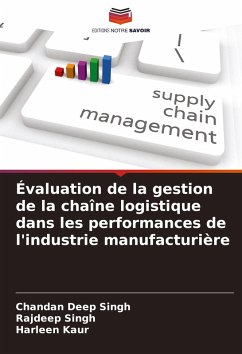 Cover Évaluation de la gestion de la chaîne logistique dans les performances de l'industrie manufacturière
