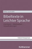 Bibeltexte in Leichter Sprache (eBook, PDF)