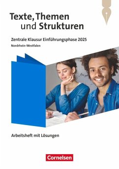 Cover Texte, Themen und Strukturen 11. Schuljahr - Zentrale Klausur Einführungsphase 2025 - Ausgabe Nordrhein-Westfalen 2024 - Arbeitsheft zum Schulbuch
