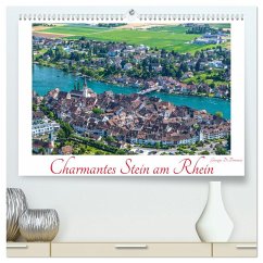 Charmantes Stein am Rhein (hochwertiger Premium Wandkalender 2025 DIN A2 quer), Kunstdruck in Hochglanz