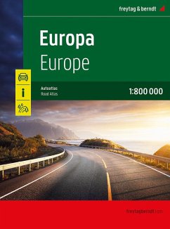 Cover Europa, Autoatlas 1:800.000, freytag & berndt