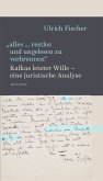 »alles … restlos und ungelesen zu verbrennen« (eBook, PDF)