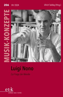 MUSIK-KONZEPTE 206: Luigi Nono (eBook, ePUB)