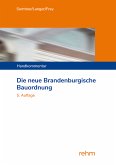 Die neue Brandenburgische Bauordnung (eBook, ePUB)