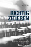 Richtig zitieren (eBook, PDF)