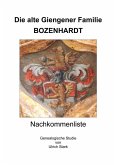 Die alte Giengener Familie BOZENHARDT (eBook, ePUB)