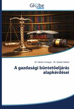 Cover A gazdasági büntet¿eljárás alapkérdései