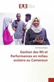 Gestion des RH et Performances en milieu scolaire au Cameroun