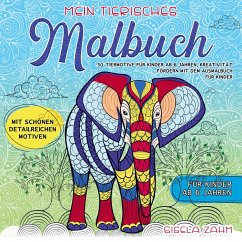 Cover Mein tierisches Malbuch