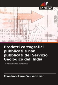 Prodotti cartografici pubblicati e non pubblicati del Servizio Geologico dell'India - Venkatraman, Chandrasekaran