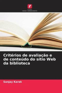 Critérios de avaliação e de conteúdo do sítio Web da biblioteca - Karak, Sanjay