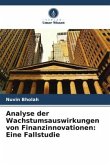 Analyse der Wachstumsauswirkungen von Finanzinnovationen: Eine Fallstudie