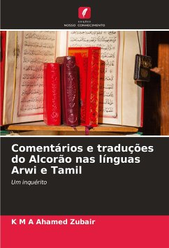 Comentários e traduções do Alcorão nas línguas Arwi e Tamil - Zubair, K M A Ahamed