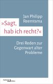 »Sagt, hab ich recht?« (eBook, PDF)