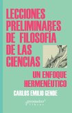 Lecciones preliminares de filosofía de las ciencias (eBook, PDF)